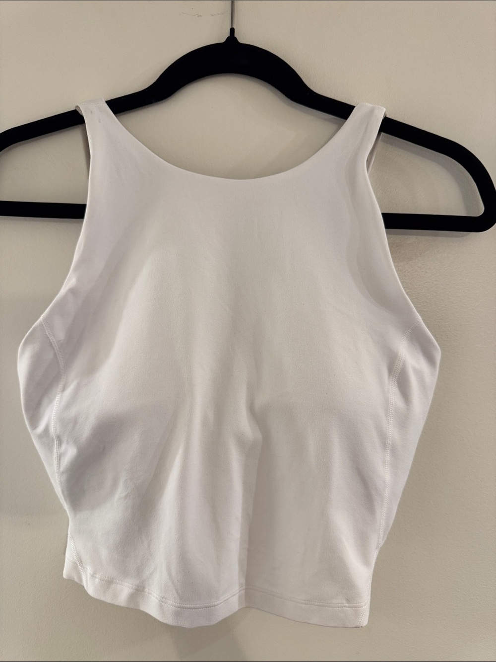 Lululemon Align High Neck White Tank Top